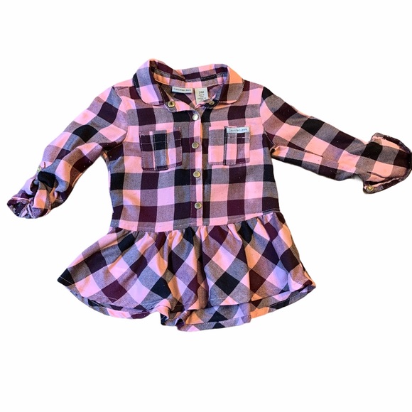 Calvin Klein Jeans 24 Mo. Girl’s Dress Shirt - Picture 1 of 5